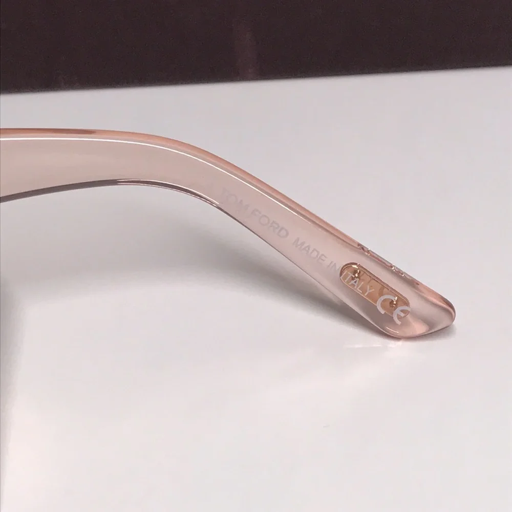 New Authentic Tom Ford Pink Sunglasses TF902 72y